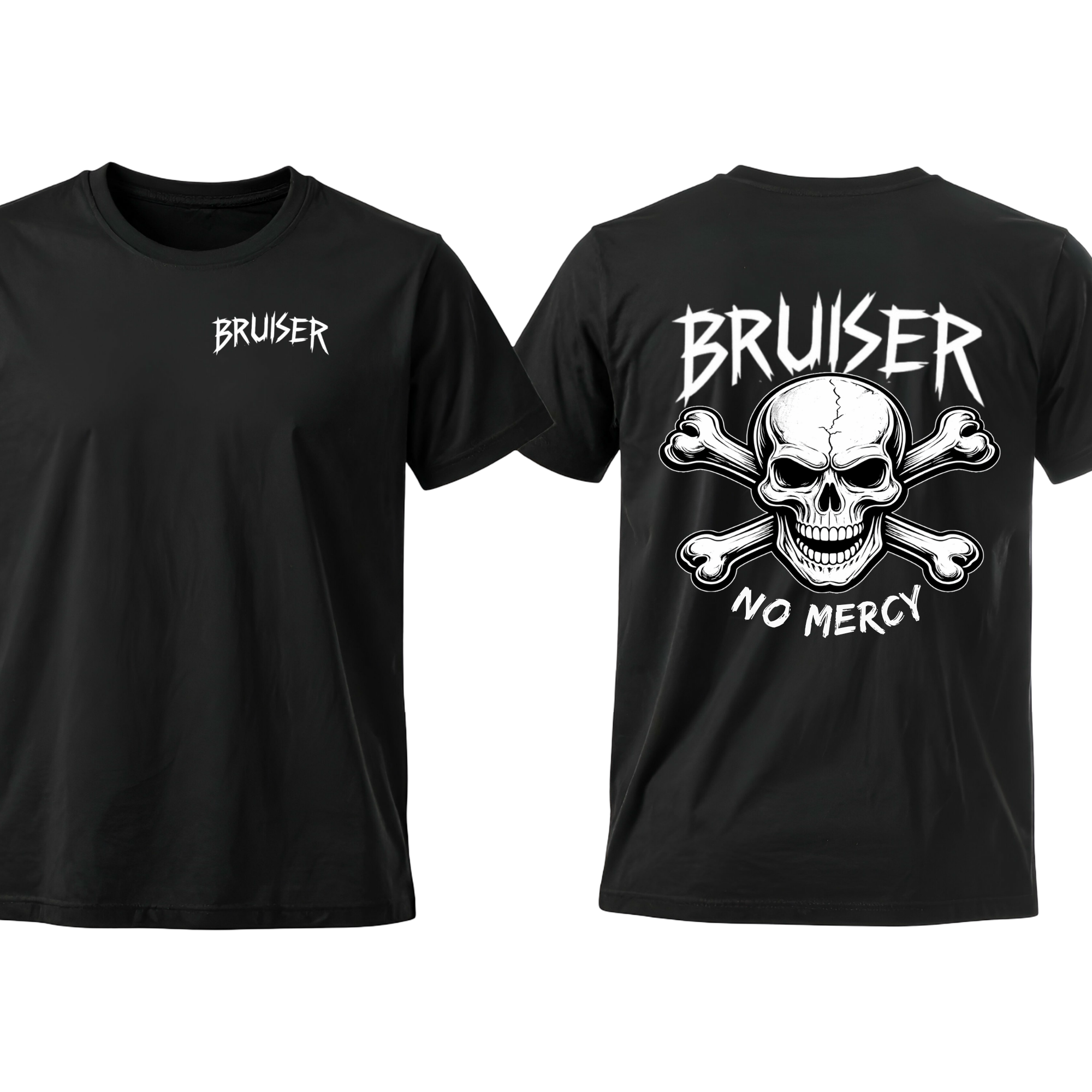 BRUISER - NO MERCY T-SHIRT